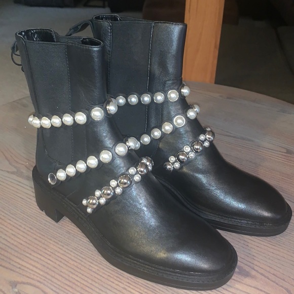 NWT Zara combat style boots - Picture 5 of 12